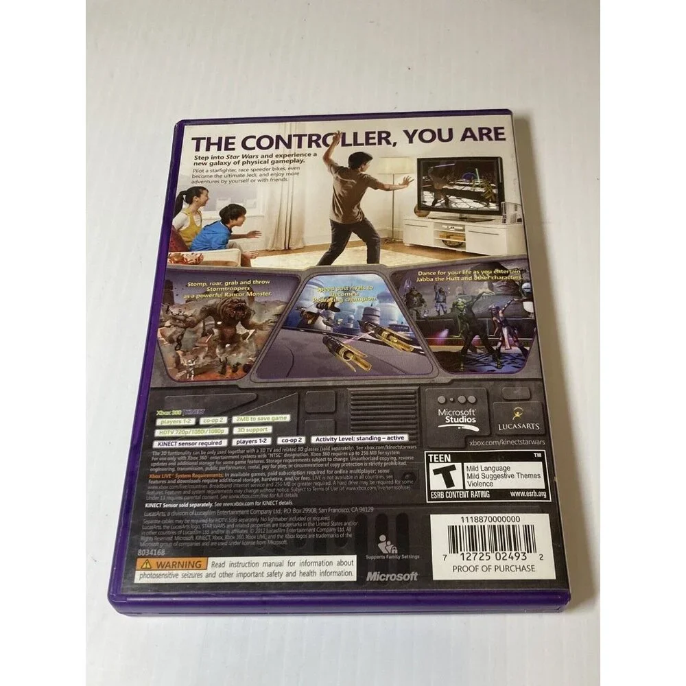Kinect Star Wars (Microsoft Xbox 360, 2012)